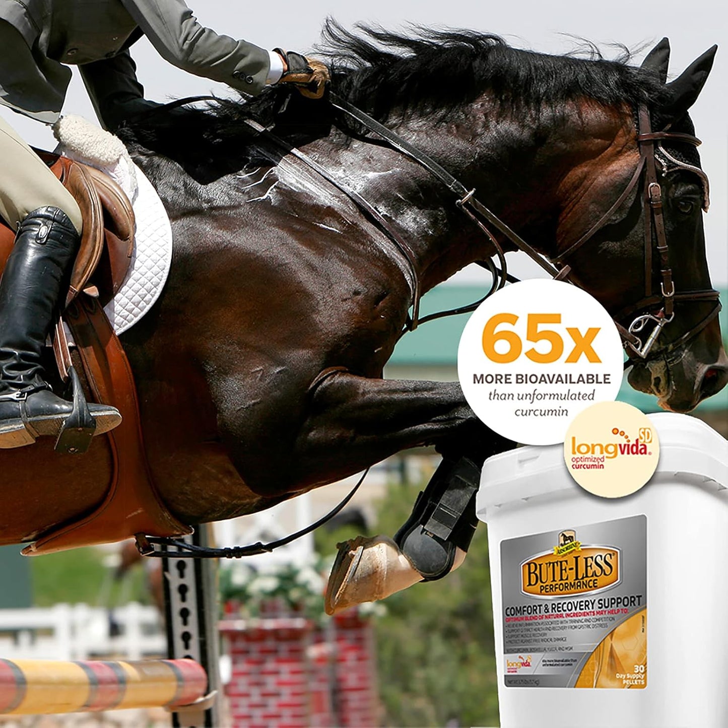 Absorbine Bute-Less Performance Comfort & Recovery Support Pellets 3.75 lbs.