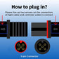 LED Aquarium Light, Planted Tank Light 4 Channels Remote Control