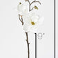 19" Faux Magnolia Stem White
