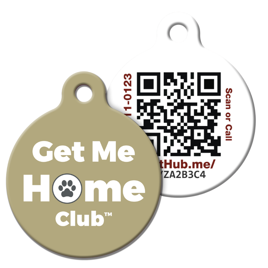PetHub QR Pet ID Tag – Get Me Home Club