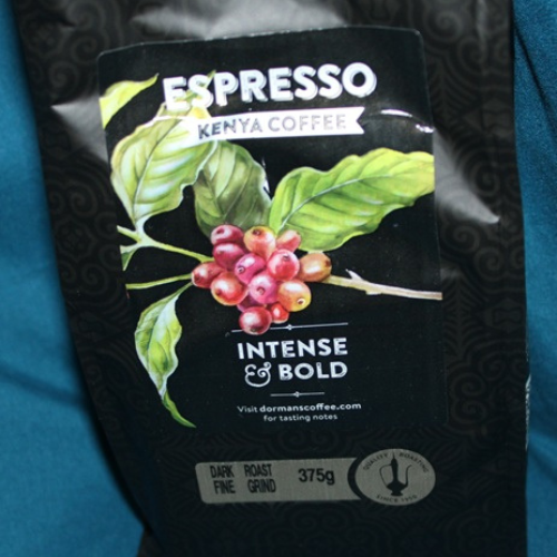 Dormans Espresso Kenya Coffee - Dark Roast, Fine Grind 375g