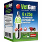 AgriLabs VetGun CO2 Cartridges 25g 6-Pack for VetGun Livestock Cartridges