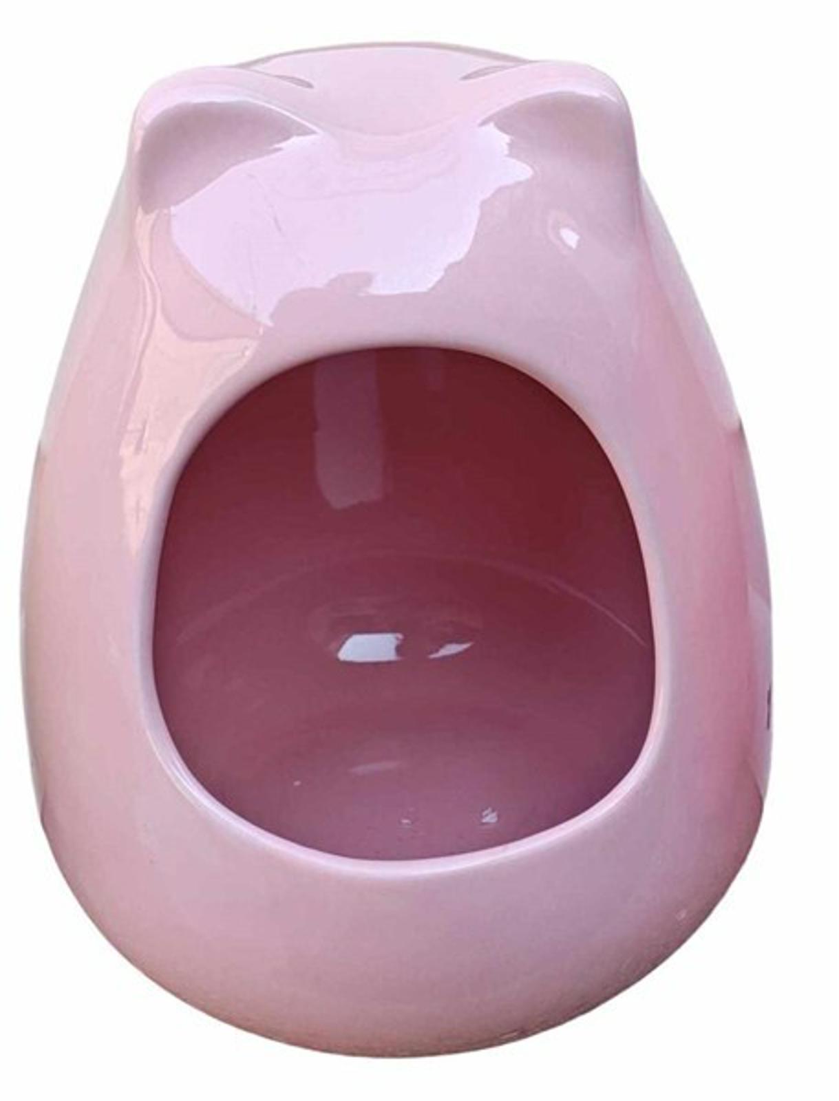 Ceramic Dust House  "Chilly House Original " by PNC - Large (Pomegranate Red)