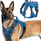 No Pull Tactical Dog Harness Molle Vest Adjustable Medium Large Dogs