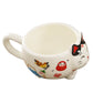 Japanese Lucky Cat Porcelain Tea Set – Cute Maneki-Neko Teapot & Cups with Strainer