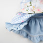 Cute Floral-patterned Gloria Dress For Small And Medium-sized Dogs