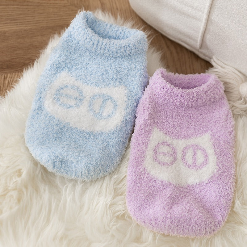 Cute Pet Sweaters, Warm Pullover For Winter, Suitable For Cats And Dogs.