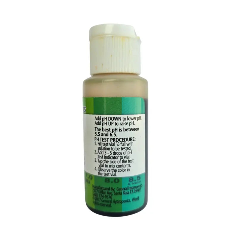 pH Test Indicator (Liquid Drop Test, 1 oz)