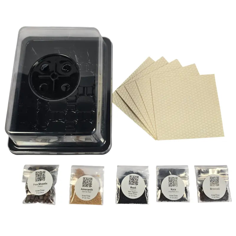 Microgreens Starter Kit (Tray + Dome + Mat)