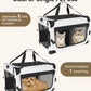 Large Cat Carrier for 2 Cats Soft Sided Travel Crate Up to 55lbs