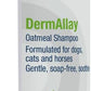 Dechra DermAllay Oatmeal Shampoo 12oz. Dogs Cats Horses Soothes Itchy Dry Skin