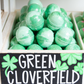 Green Cloverfield Bath Bomb