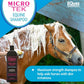 EQyss Micro-Tek Medicated Shampoo for Horses 32oz. Itch Relief Horse Grooming