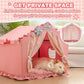 Indoor Dog House Tent Bed Soft Washable Foldable Cave For Small and Medium Dogs