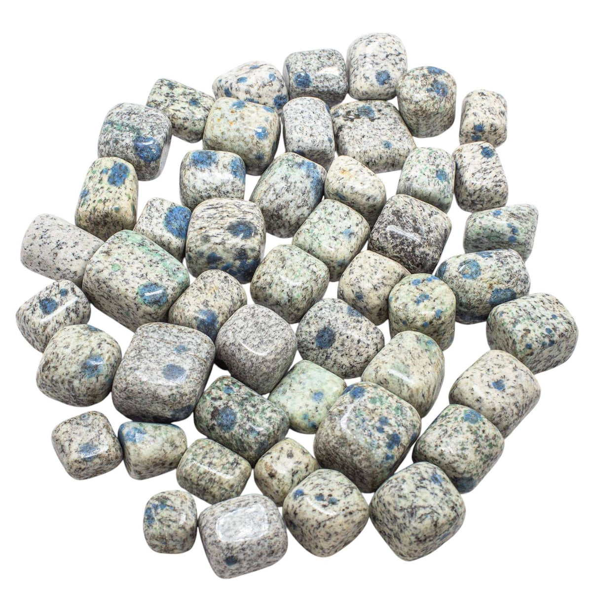 Piedra de bolsillo de jaspe K2 pulida