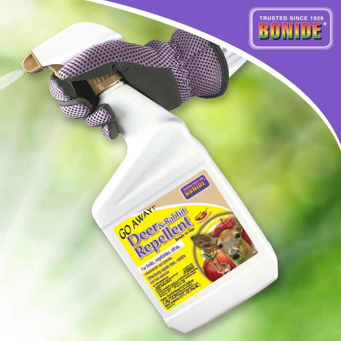 Bonide SHOTGUN! Repelente para ciervos y conejos - Listo para usar
