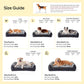 Bedsure Supportmax Orthopedic Dog Bed – Extra-Thick Bolster Sofa