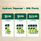 Hydrant Dispenser + Leash Roll Poop Bags