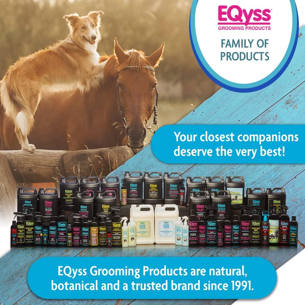EQyss Micro-Tek Medicated Shampoo for Horses 32oz. Itch Relief Horse Grooming