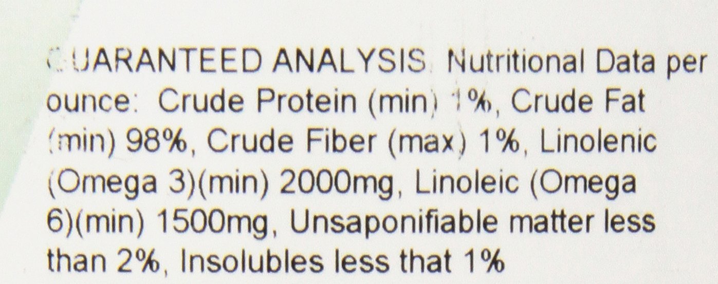 AniMed Flax Seed Blend Oil Gallon Omega 3 & 6 Horse Supplement Cold-Pressed Flax