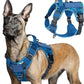 No Pull Tactical Dog Harness Molle Vest Adjustable Medium Large Dogs