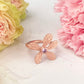Five Petal Wildflower Ring