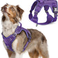 No Pull Tactical Dog Harness Molle Vest Adjustable Medium Large Dogs