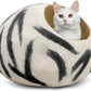 Merino Wool Cat Cave – Handmade Hideaway, 20 Styles