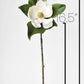 24" Faux Magnolia Blossom Stem