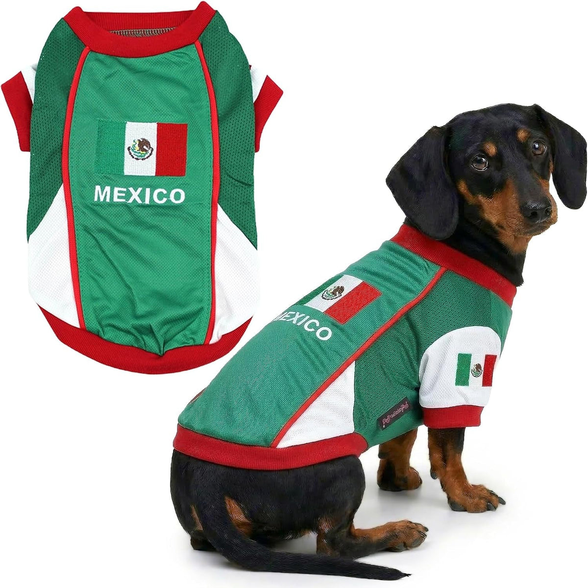Parisian Pet Breathable Mesh Soccer Jersey for Dogs, XS–5XL