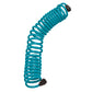 Manguera de espiral azul de 25' con boquilla de plástico de 8 patrones 26381