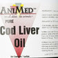 AniMed Cod Liver Oil Blend 1 Gallon Horse Animals Nutritional Supplement
