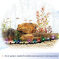 Luz LED decorativa flexible y burbuja para pecera y acuario