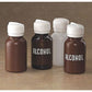 Amber Alcohol Dispensing Bottle Refillable Dispenser 8oz