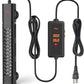 Calentador de acuario hygger de 200W/300W/500W con control de temperatura inteligente