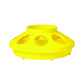 Little Giant Plastic Poultry Feeder Base Heavy Duty 1 Quart Yellow