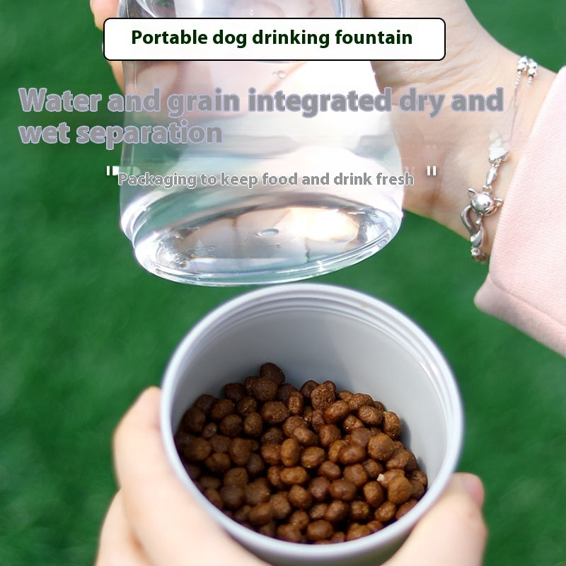 Pet Dog Outing Water Cup Puppy Kettle