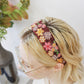Festival Flowers Embroidered Headband