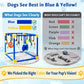 Interactive Puppy Play Gym with 16 Toys Dog Enrichment Activity Center