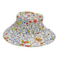 Cotton Bucket Sun Hat in Garden of Paradise