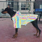 Microcrystalline reflective dog clothes