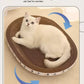 Cat Scratch Board And Cat Nest Integrated, Wear-resistant And Non Falling Debris