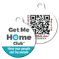 PetHub QR Pet ID Tag – Original Get Me Home Club