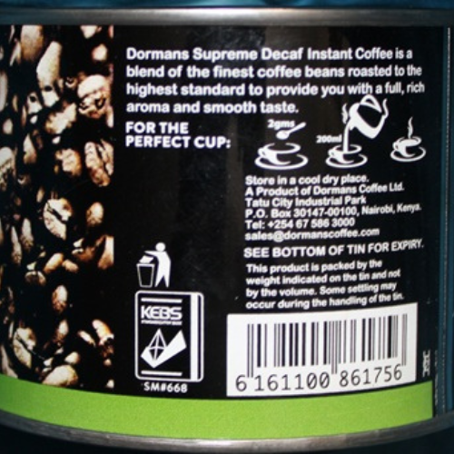 Dormans Supreme Decaf Instant Coffee 100g