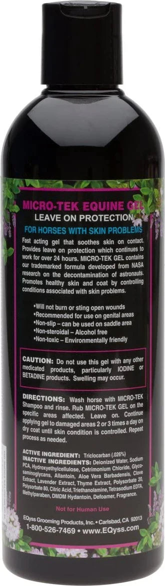 EQyss Micro-Tek Equine Gel 16 oz. Aloe Cooling Leave-On Horse Skin Soother