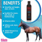 EQyss Survivor Mane & Tail Detangler 8 oz. Safe for Foals Mares Ponies & Horses