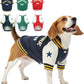 Warm Dog Varsity Jacket Heavyweight Fleece Pet Coat Small-4XL
