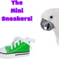 12 Mini Sneakers  Foot Beak Parrot Parrotlet Quaker Budgie Finch Conure Cockateil