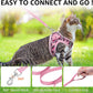Cat Harness and Leash Set Escape Proof Reflective Mesh Vest