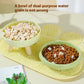 Pet Cat Bowl Donut Four Legs Cat Food Holder